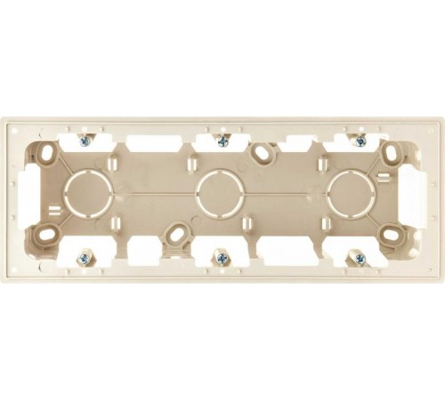 Simon 24 Сл. кость Коробка для накладного монтажа 3-ая  2400753-031  Simon