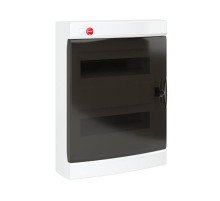 Щиток настенный с дверцей 24 мод.,IP41, белый, с клеммным блоком 63А  RB24W4TWD  DKC