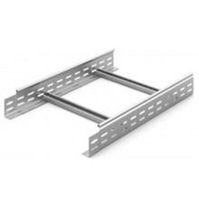 Лестничный лоток замковый 400х80х3000, толщ. 1,5 мм, гор. цинк, 313481  НЛО-400х80х3000-1,5-ГЦ   Ostec