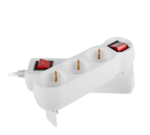 Разветвитель AD-3GS заземл., выкл.  .5046672  Jazzway