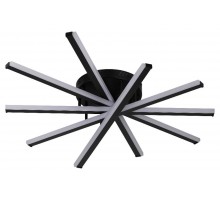 Светильник потолочный светодиодный Rivoli Aurora 6181-201 LED 110 Вт 3000-6000К чёрный с пультом  Б0068476  Rivoli