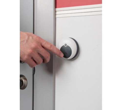 Звонок беспр. в розетку Powerself (230В, бел.-сер. 51 мелод. с индик. 4 ур.) EKF  DBS-003  EKF