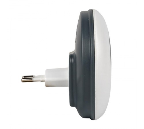 Звонок беспр. в розетку Powerself (230В, бел.-сер. 51 мелод. с индик. 4 ур.) EKF  DBS-003  EKF