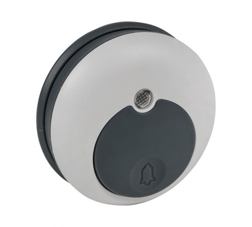 Звонок беспр. в розетку Powerself (230В, бел.-сер. 51 мелод. с индик. 4 ур.) EKF  DBS-003  EKF