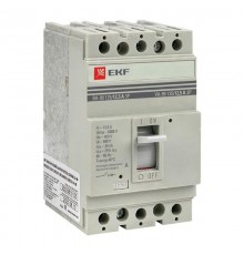 Выключатель автоматический ВА-99  125/12,5А 3P 25кА PROxima  mccb99-125-12.5  EKF