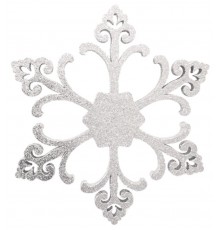 Елочная фигура "Снежинка "Морозко", 66 см, цвет белый  502-370  NEON-NIGHT