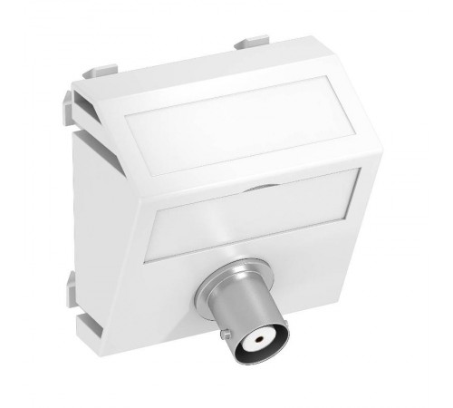 Мультимедийная рамка Video-BNC Modul45 (белый) (MTS-BC F RW1)  6105030  OBO Bettermann