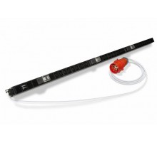 SHE-18IEC-6BIEC-3V-3PVR Блок розеток, вертикальный, 3 блока по 6 розеток IEC320 С13 + 2 розетки IEC320 С19 + автомат. выключ  396994  Hyperline