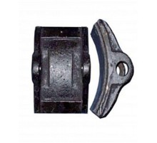 Колодка для тормоза колодочного ТКГ-400   ET425337  Электротехник