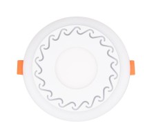 Светильник светодиодный встраиваемый Aurora&Sunset Wave с изменяемой цветовой температурой и регулируемой мощностью 4х2W 2700-6500 К  623-002  Rexan