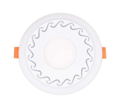 Светильник светодиодный встраиваемый Aurora&Sunset Wave с изменяемой цветовой температурой и регулируемой мощностью 4х2W 2700-6500 К  623-002  Rexan