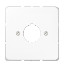 Крышка для установки специальных гнезд  22,5 мм; белая  CD564WW  Jung