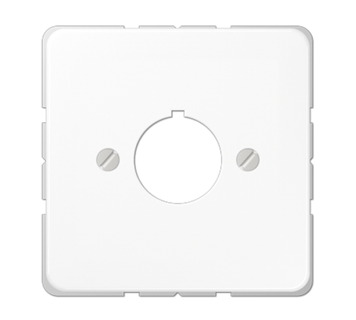 Крышка для установки специальных гнезд  22,5 мм; белая  CD564WW  Jung