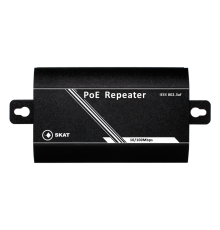 Репитер PSE-REP-E, мощность 15,4Вт, дальность передачи 100м., вх./вых. RJ-45 PoE  2038  Бастион