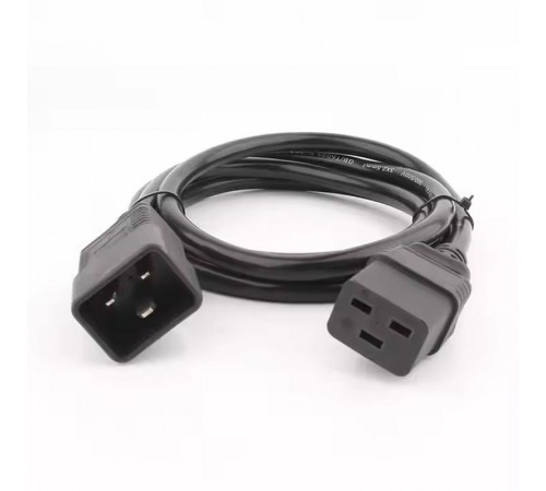 Шнур сетевой IEC 320 C19 - IEC 320 C20 3x1,5мм, длина 1,8м  04-2741  REXANT