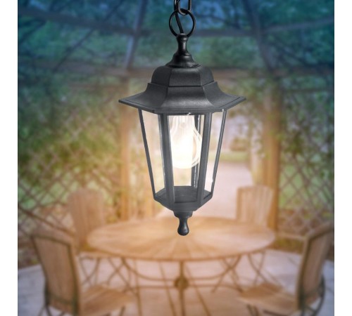 Светильник садово-парковый НСУ 06-60-001 , "Адель1" подвесной шестигранный  Б0048108  ЭРА