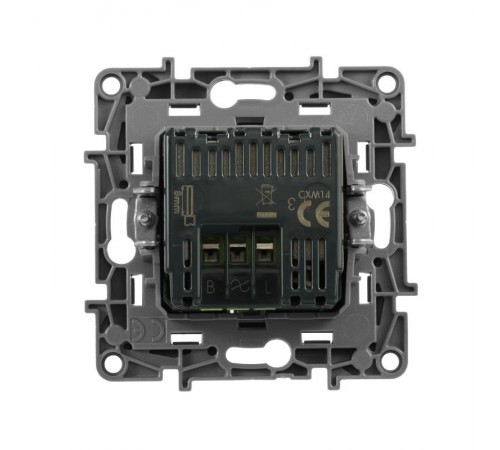 Etika Алюминий Светорегулятор нажимной, 400Вт  672418  Legrand