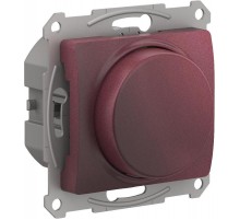 Glossa Баклажановый Светорегулятор (диммер) повор-нажим LED RC 400Вт механизм  GSL001123  SE