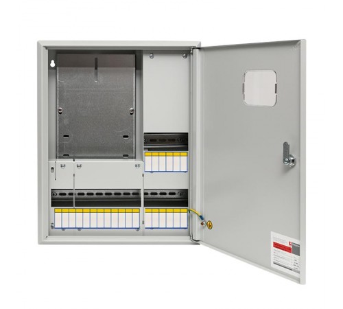 Щит учетно-распределительный навесной ЩРУН 3/24 Э с окном (ВхШхГ) 500х400х120мм IP31 PROxima  mb23-3/24e  EKF