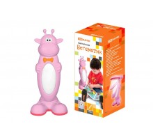 Светильник настольный Бегемотик 11Вт КЛЛ G23 розовый с лампой  SQ0337-0005  TDM