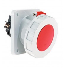 Розетка встраиваемая наклонная 32А 5P 400в 6h IP67 100х92 1288 I 1288-Bals I Bals