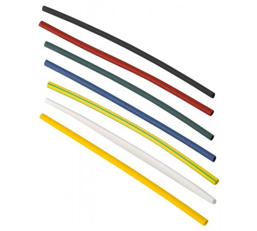 Набор ТТУ нг-LS 2/1мм L=100мм 7 цветов 21шт/упак  UDR10-002-001-021-S  IEK