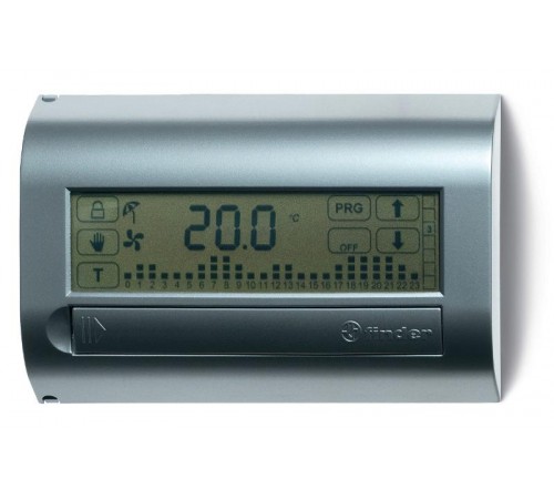 Комнатный цифровой термостат с недельным таймером Touch Basic; сенсорный экран; питание 3В DС; 1СО 5А; монтаж на стену  1C7190032007PAS  Finder