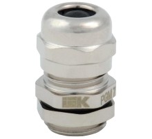 Сальник PGM 7 метал. диаметр проводника 3-6мм IP68 IEK  YSA50-06-12-68-K23  IEK