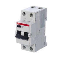 Автоматический выключатель дифференциального тока BMR415C16 1п+N 16А C 30мA тип AC  2CSR645041R1164  ABB