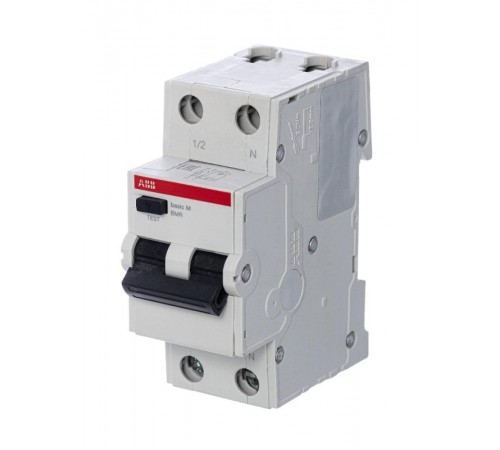 Автоматический выключатель дифференциального тока BMR415C16 1п+N 16А C 30мA тип AC  2CSR645041R1164  ABB