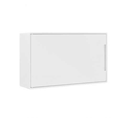 Щиток 18 мод настенный FRAME, белый с белой дверцей, с 2 шинами PEN на 8 и 10 отв.  F18W1WW  DKC