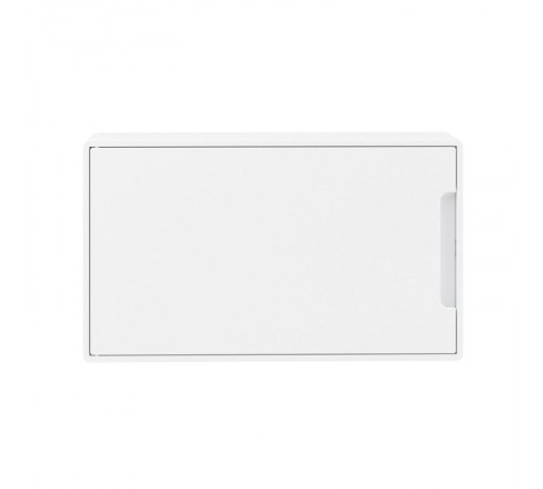 Щиток 18 мод настенный FRAME, белый с белой дверцей, с 2 шинами PEN на 8 и 10 отв.  F18W1WW  DKC