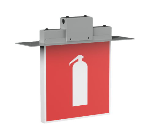 Указатель аварийный светодиодный RADEM BS-73-S1-INEXI2 Серый 4,6Вт 3ч постоянный накладной IP40  a15533  Белый свет