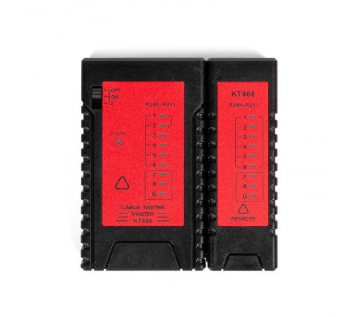 LAN-тестер кабельный KT 468 серия PROLINE  86211  КВТ