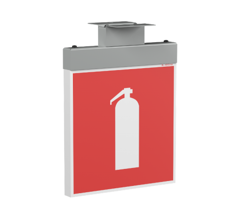 Указатель аварийный светодиодный RADEM BS-73-S1-INEXI2 Серый 4,6Вт 3ч постоянный накладной IP40  a15533  Белый свет