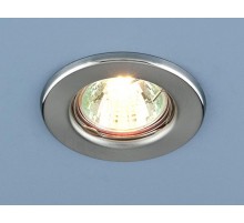 Светильник точечный встраиваемый 9210 MR16 SCH хром сатинированный  a030079  Elektrostandard