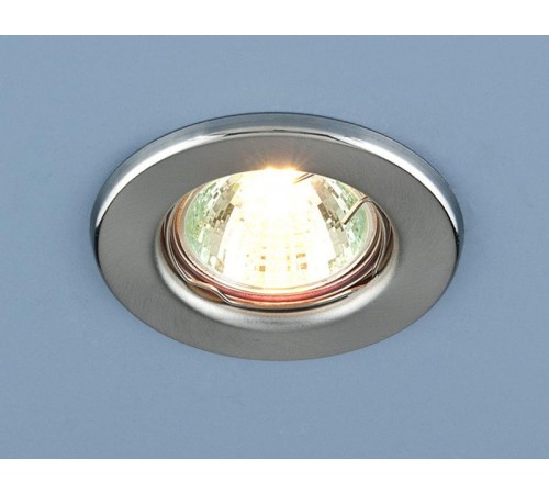 Светильник точечный встраиваемый 9210 MR16 SCH хром сатинированный  a030079  Elektrostandard