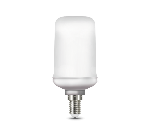 Лампа светодиодная Black LED T65 Flame 5W E14 20-80lm 1500K  157401105  Gauss