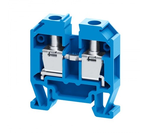 Мини-клемма проходная винтовая OptiClip CMT-4-I-BU-32A-(0,2-4)-синий  331804  КЭАЗ