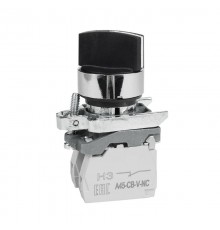 Переключатель OptiSignal D22 C4-S-25 2 положения металл 1НО+1НЗ XB4BD25 332171 КЭАЗ