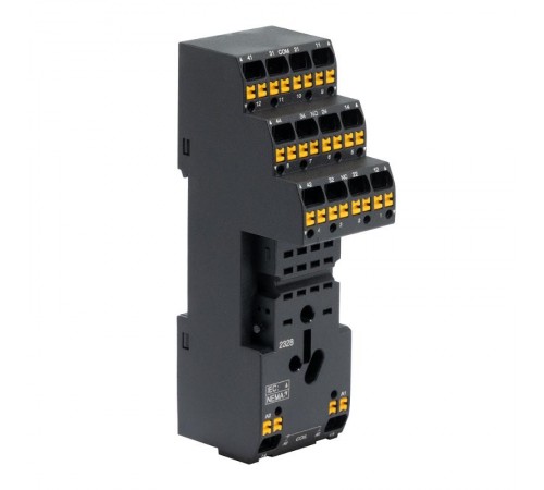 Базовый пассивный элемент для установки одиночных реле, до 230 В АС \ DC  IR-B4-PT  DKC