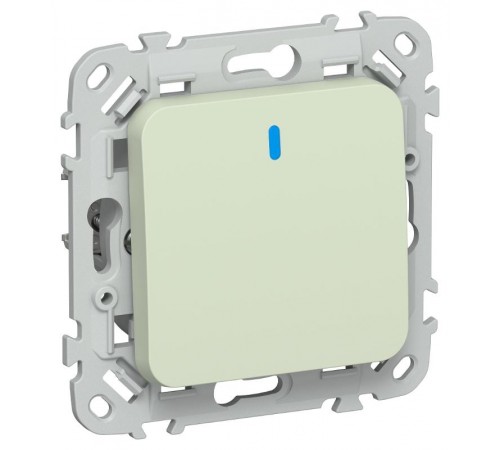 FLITE Выключатель 1-клавишный кнопочный с индикацией 10А ВС11-2-1-ФлП панг  FI-V14-1-10-1-K92  IEK