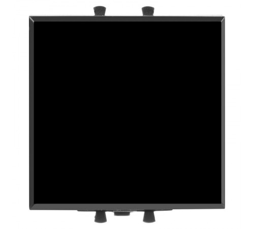 Переключатель "Черный квадрат", "Avanti", 16A, 2 мод.  4402112  DKC