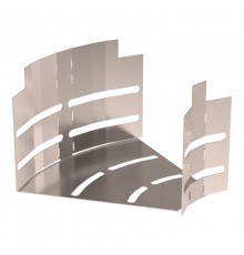 Угол горизонтальный изменяемый 0-45 градусов Стандарт INOX (AISI 409) 150х100  PR16.3649  Промрукав