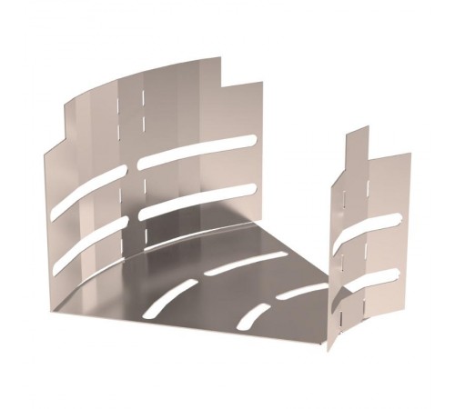 Угол горизонтальный изменяемый 0-45 градусов Стандарт INOX (AISI 409) 150х100  PR16.3649  Промрукав