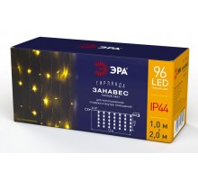 Гирлянда светодиодная  Дождь/Занавес 1 м*2 м теплый свет, ENOZ-2B   24V, IP44 (60/720)  Б0041908  ЭРА