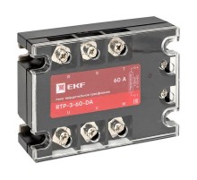 Реле твердотельное трехфазное RTP-60-DA PROxima  rtp-3-60-da  EKF