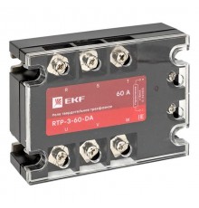 Реле твердотельное трехфазное RTP-60-DA PROxima  rtp-3-60-da  EKF