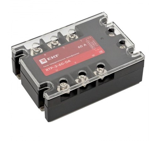 Реле твердотельное трехфазное RTP-60-DA PROxima  rtp-3-60-da  EKF