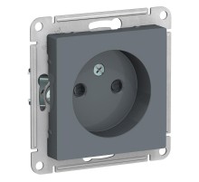 AtlasDesign Грифель Розетка без заземления со шторками, 16А, механизм  ATN000749  SE